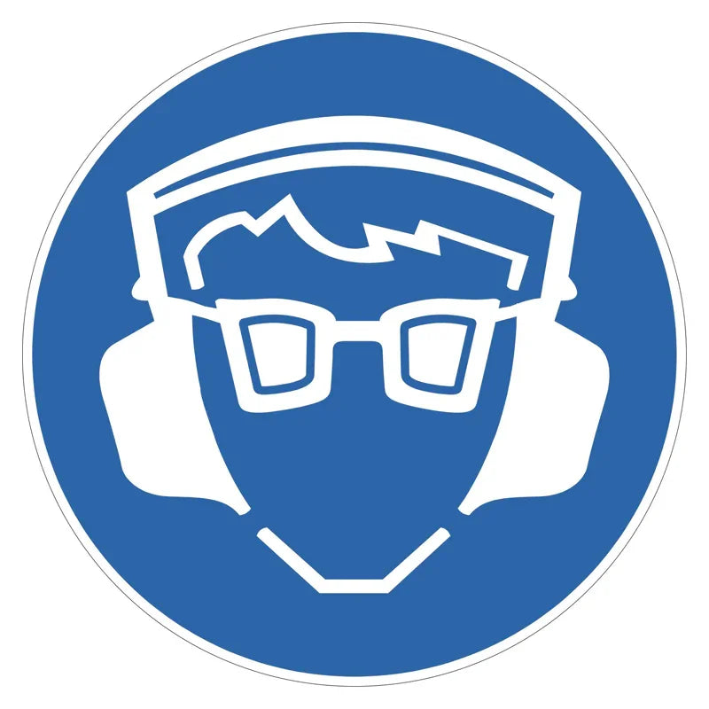 Mandatory Sign - Hearing And Eye