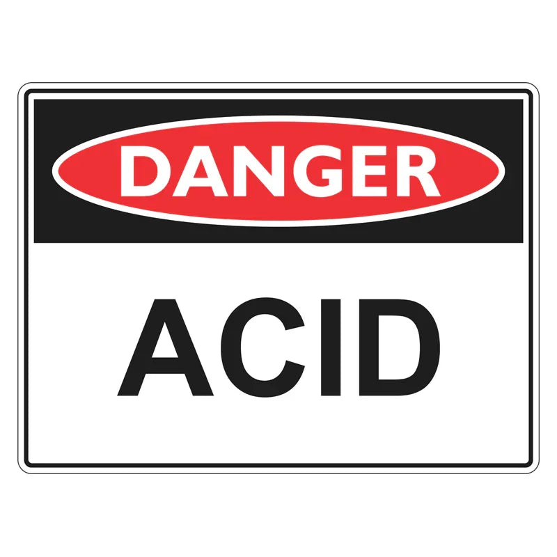 Danger Sign - Acid