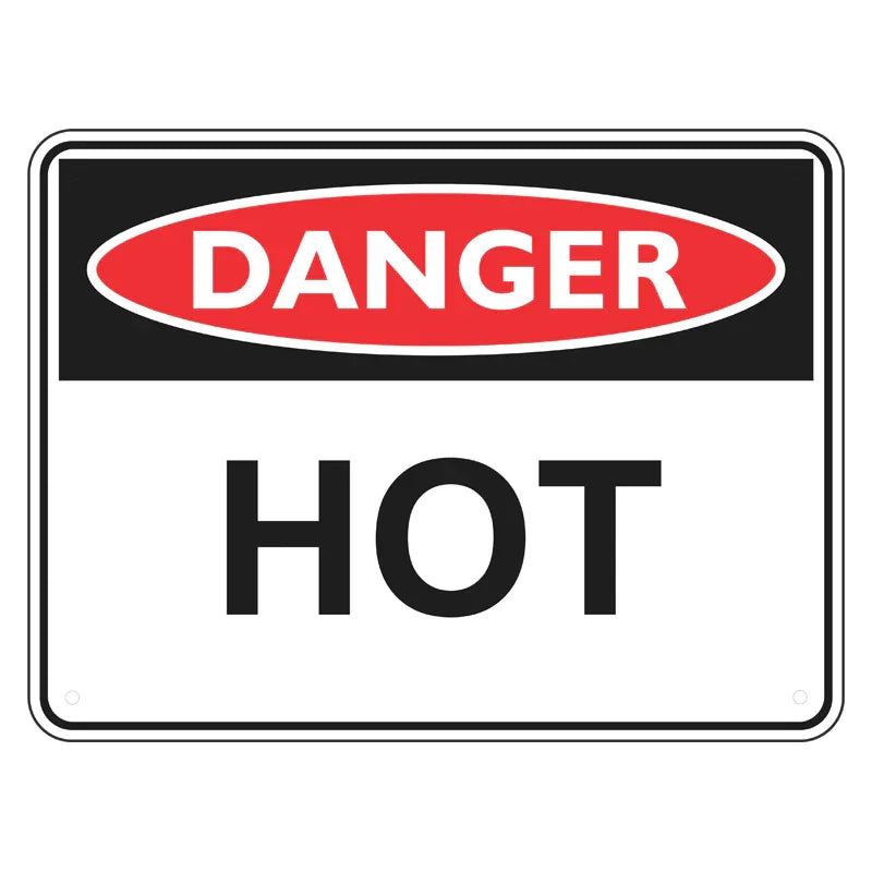Danger Sign - Hot