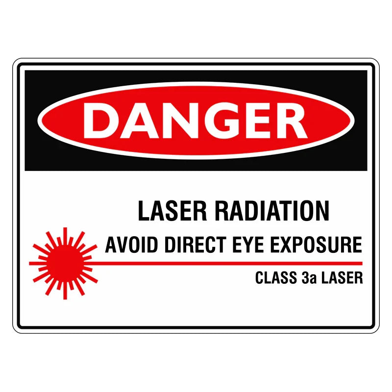 Danger Sign - Laser Radiation