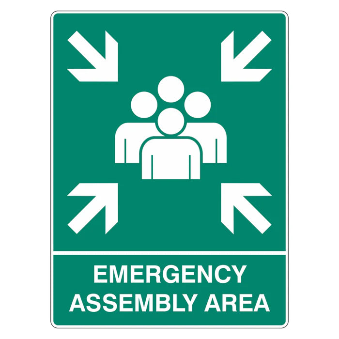 Emergency Sign - Emergency Assembly Area