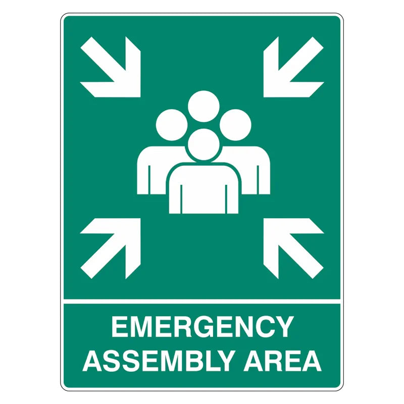 Emergency Sign - Emergency Assembly Area