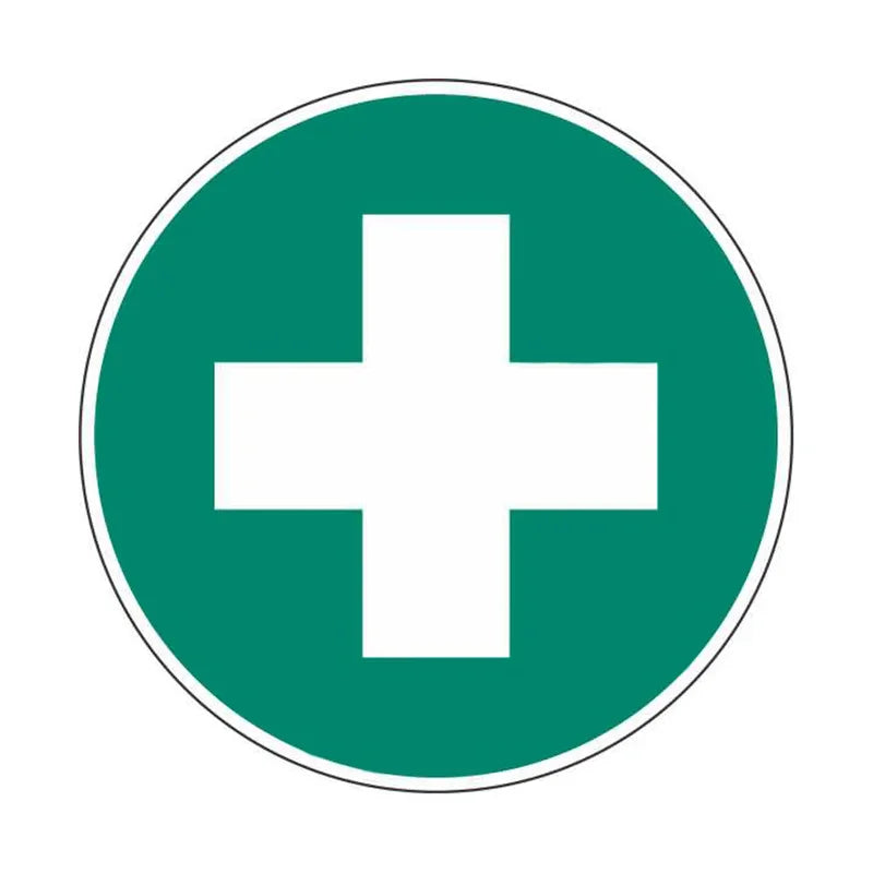 Emergency Sign - First Aid Disc