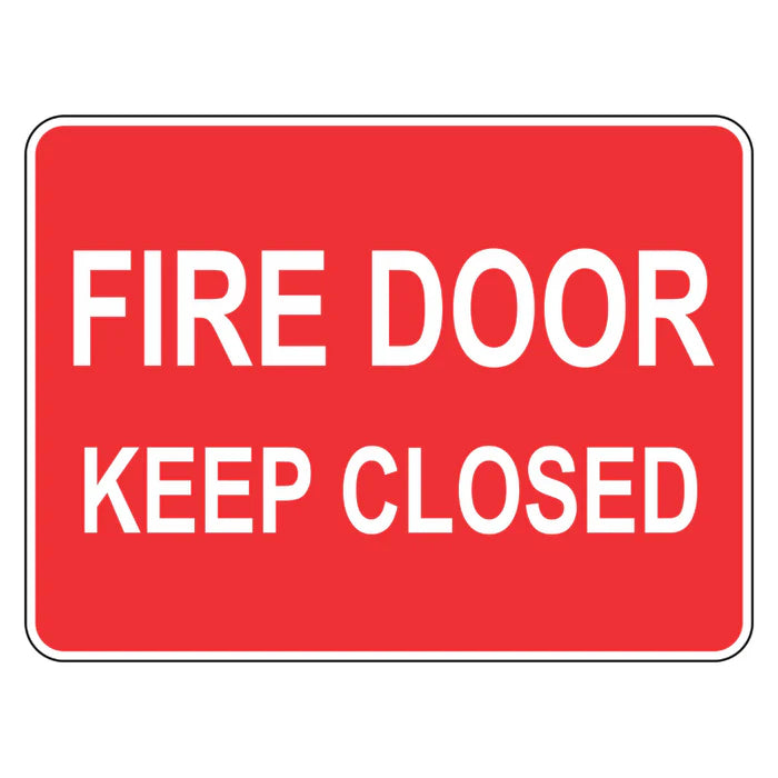 Fire Sign - Fire Door Keep Closed