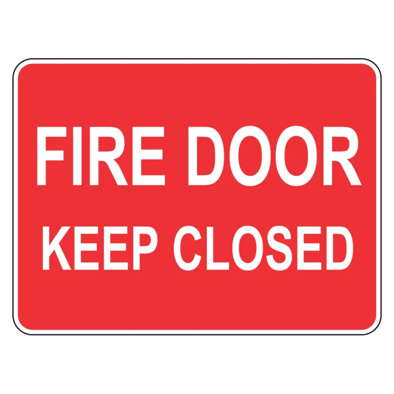Fire Sign - Fire Door Keep Closed