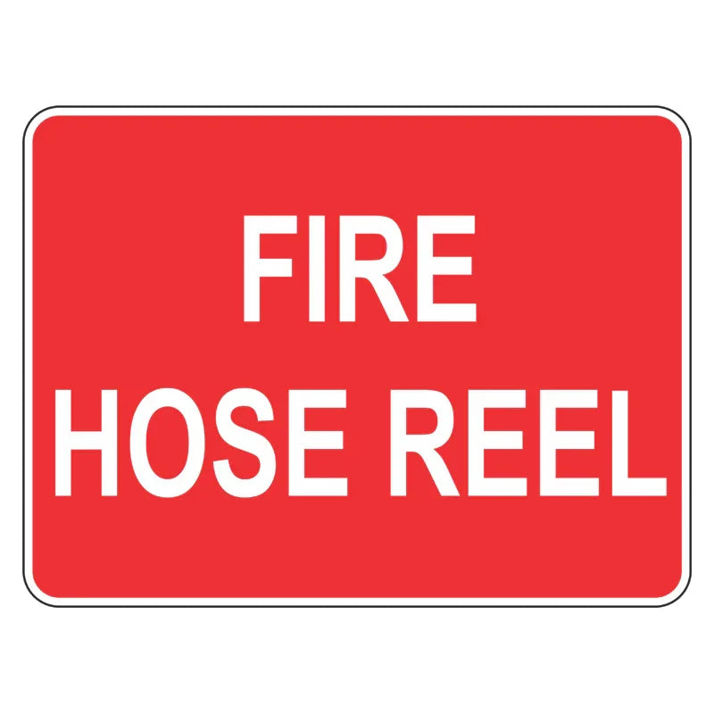 Fire Sign - Fire Hose Reel