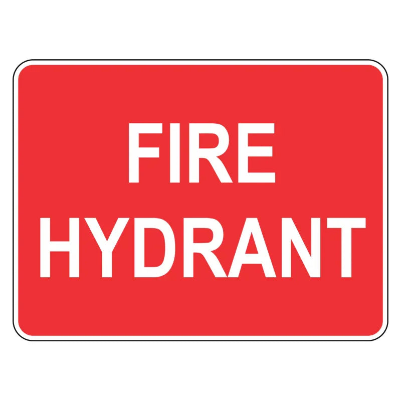 Fire Sign - Fire Hydrant