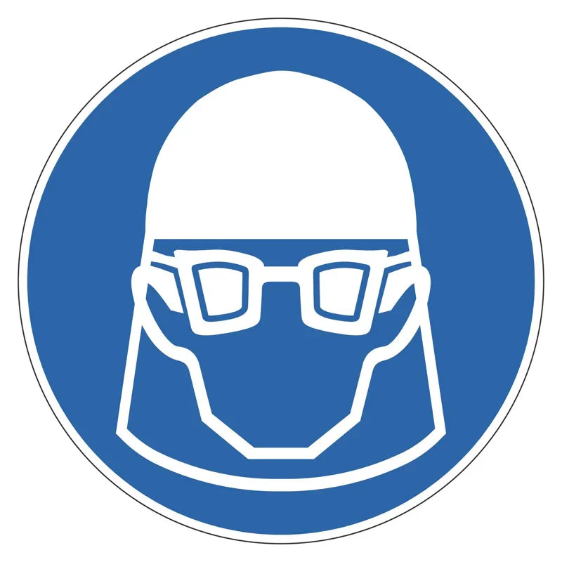 Mandatory Sign - Eye And Head Protection
