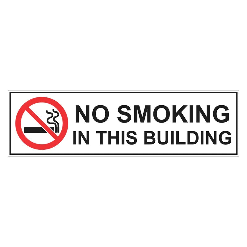 Prohibition Sign - No Smoking In This Building