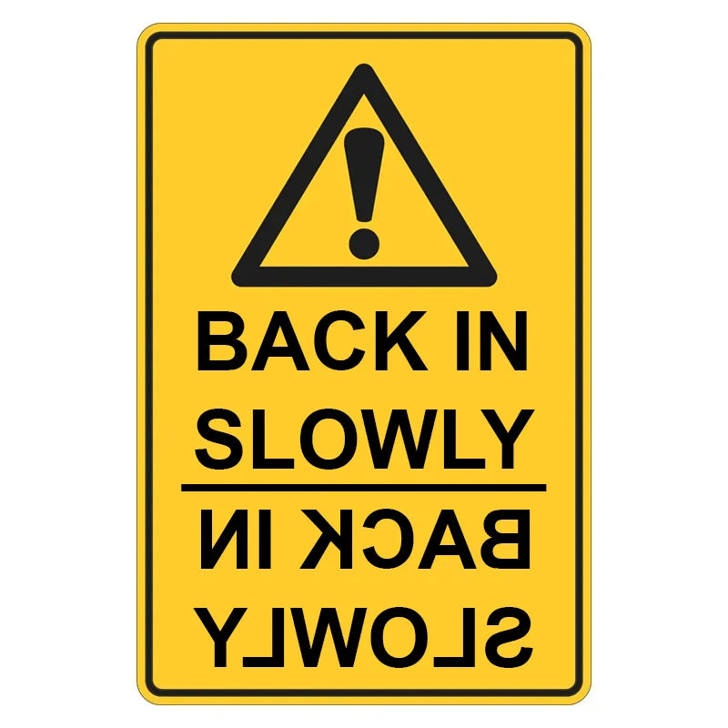 Warning Sign - Back In Slowly