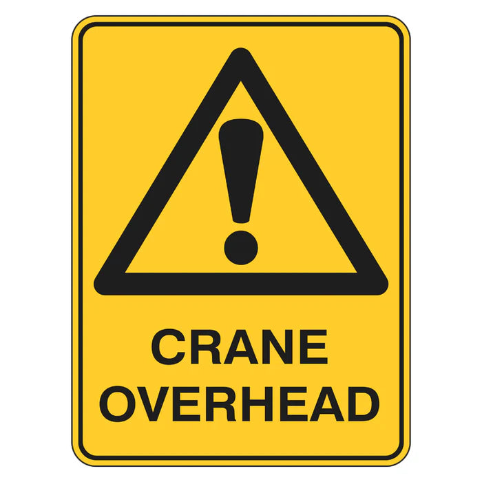 Warning Sign - Crane Overhead