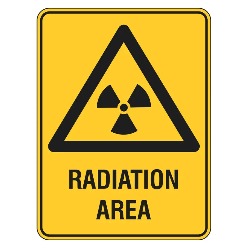 Warning Sign - Radiation Area