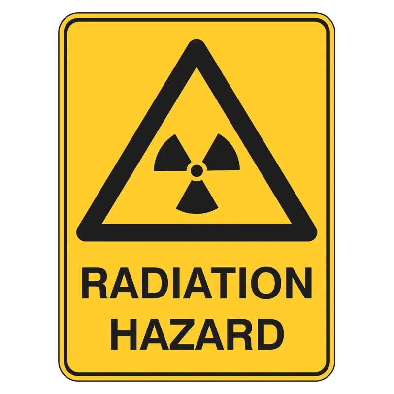Warning Sign - Radiation Hazard