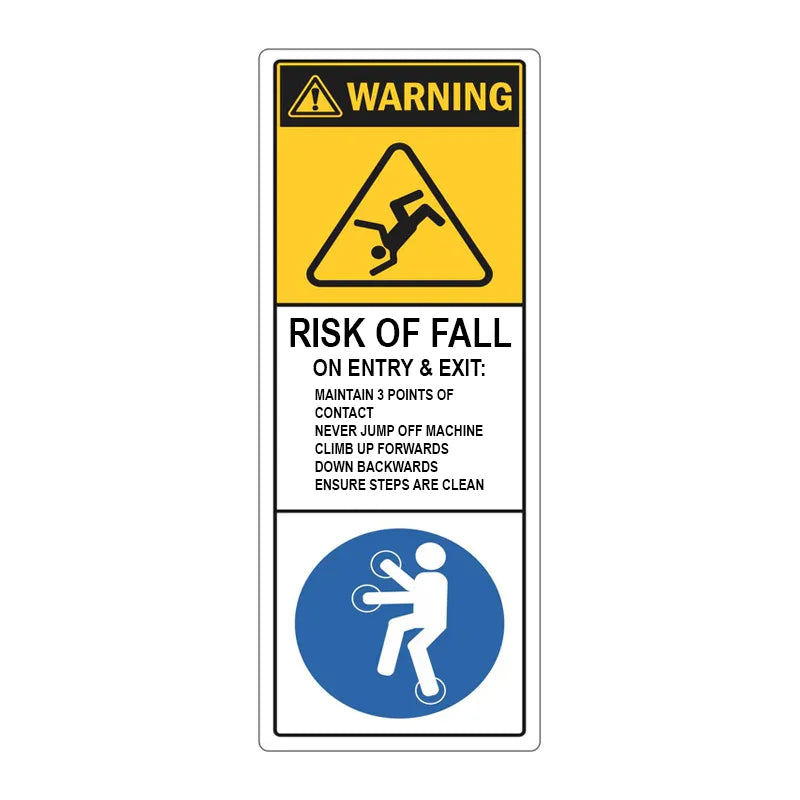 Warning Sign - Risk Of Fall